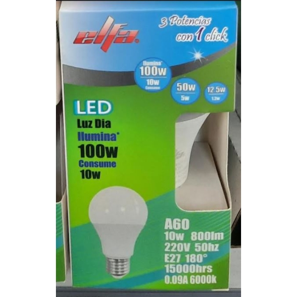 AMPOLLETA LED 3 TIEMPOS 10/5/1.2W LD